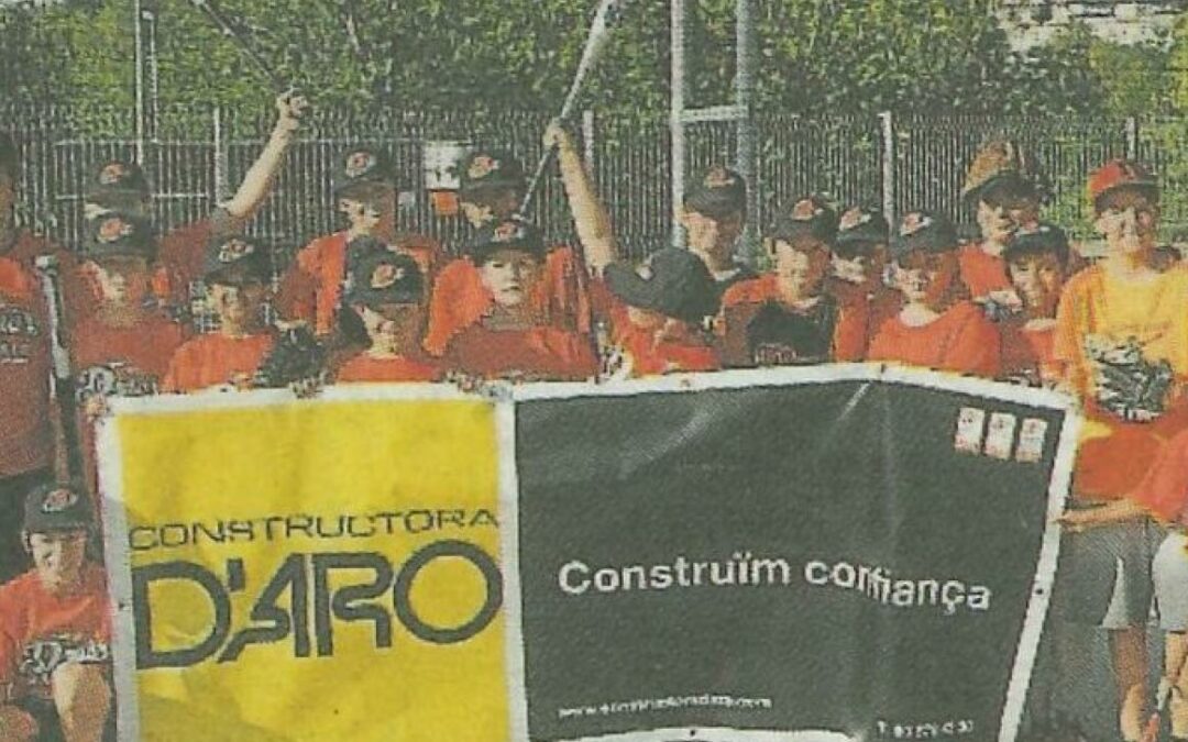 CONSTRUCTORA D’ARO COMPANY, SPONSOR OF BASEBALL MANRESA