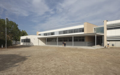 The expansion project of the Institut de Guissona, finalist of the 6th Architecture Exhibition of the Lands of Lleida